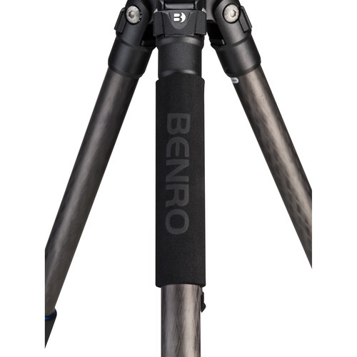 Benro TMA48CLB4 B4 Top Kafa ile Dört Serisi Karbon Fiber Tripod Kiti