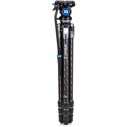 Benro Tortoise (Kaplumbağa)Karbon Video Tripod Kit Seri 3 - TTOR34CLVS4PRO