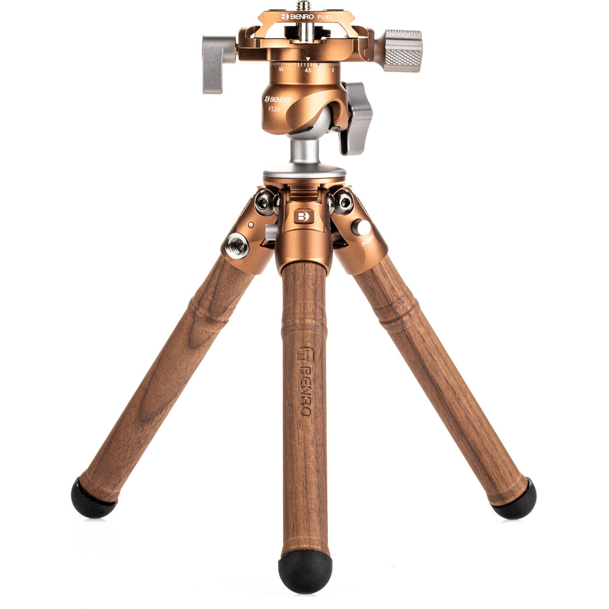 Benro Tpkwe Tablepod Özel Yapım Ceviz Ahşap Tripod Kiti