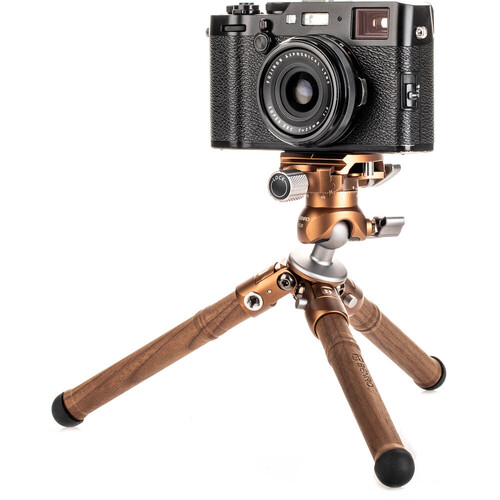 Benro TPKWE TablePod Özel Yapım Ceviz Ahşap Tripod Kiti