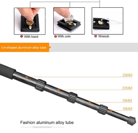 BF Pro 999H Alüminyum Dikey Çekim Tripodu