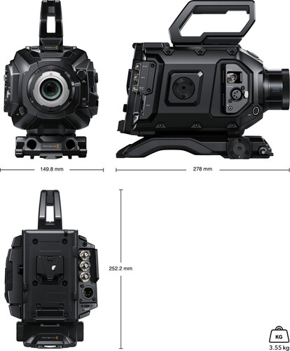 Blackmagic URSA Broadcast G2 Profesyonel Video Kamera