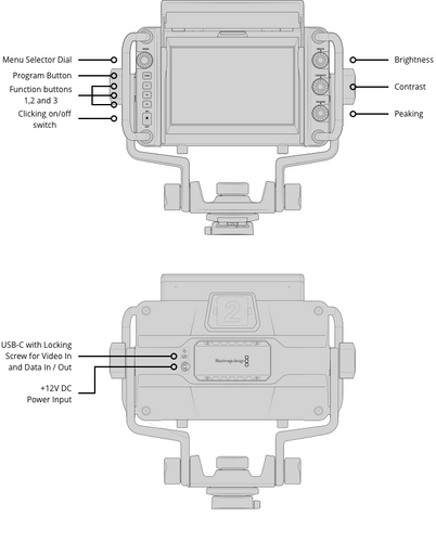 Blackmagic URSA Cine Studio Viewfinder Stüdyo Vizörü