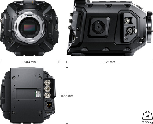 Blackmagic URSA Mini Pro 12K OLPF Sinema Kamerası