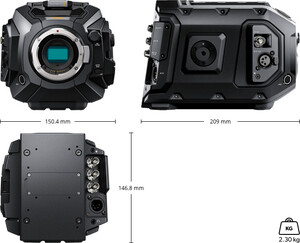 Blackmagic URSA Mini Pro 4.6K G2 Sinema Kamerası - Thumbnail