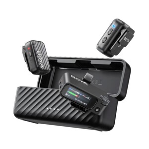 BOYA - BOYA BOYAMIC 2 AI Creator Edition Çift Kişilik Kablosuz Yaka Mikrofonu (1)