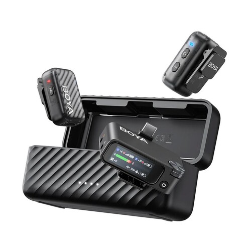 BOYA BOYAMIC 2 AI Creator Edition Çift Kişilik Kablosuz Yaka Mikrofonu