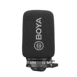 BOYA - Boya BY-A7H Condenser Telefon Mikrofonu (1)