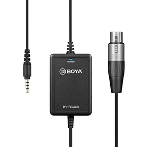 Boya BY-BCA60 48V Phantom Mobil XLR Mikrofon Kablo - Thumbnail