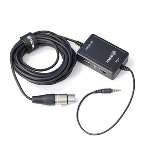Boya BY-BCA60 48V Phantom Mobil XLR Mikrofon Kablo - Thumbnail