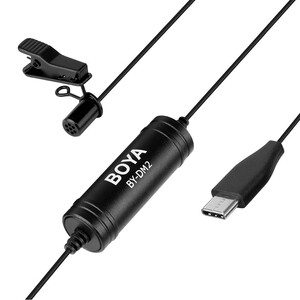 BOYA - Boya BY-DM2 Type-c Girişli Telefon Yaka Mikrofonu