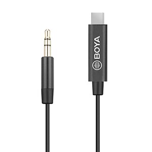 Boya - Boya BY-K2 Type-c to 3.5mm Mikrofon Kablosu Boya - Boya BY-K2 Type-c to 3.5mm Mikrofon Kablosu