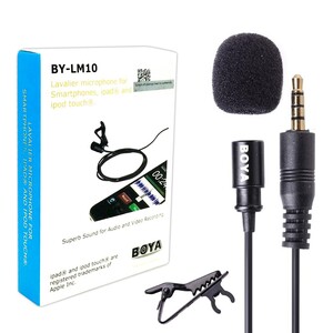 BOYA - Boya BY-LM10 Telefon Yaka Mikrofonu