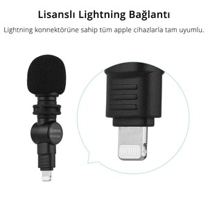 Boya BY-M100D Kompakt Lightning Telefon Mikrofonu - Thumbnail