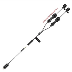 Boya - Boya BY-M2D Lisanslı Iphone İkili Yaka Mikrofonu (1)