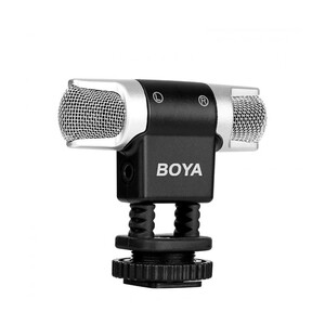 Boya - Boya BY-MM3 Çift Kafa Mini Stereo Mikrofon