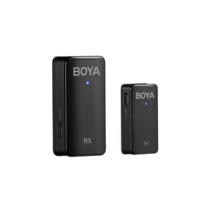 BOYA - Boya BY-WMic5-M1 Ultra Kompakt Çift Kanallı Kablosuz Yaka Mikrofonu (1)