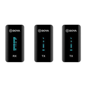 BOYA - Boya BY-XM6-S2 Kablosuz İkili Yaka Mikrofonu