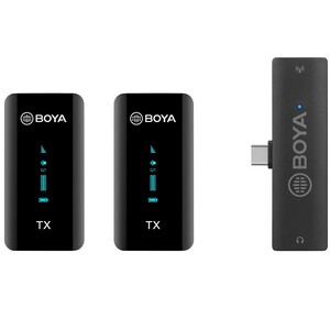 Boya - Boya BY-XM6 S6 İkili Kablosuz Yaka Mikrofonu - Type-C