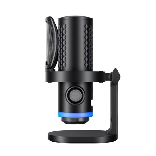BOYA CastMic G40 RGB Aydınlatmalı Gürültü Engellemeli USB Mikrofon ve Masa Standı