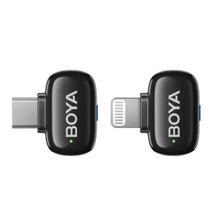 BOYA Mini Wireless Yaka Mikrofonu - Siyah - Thumbnail