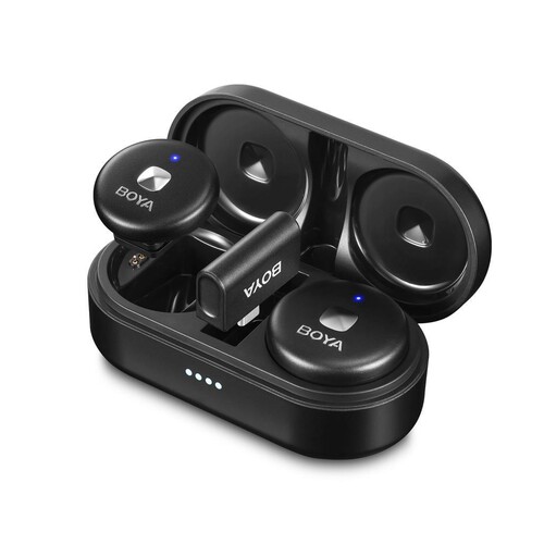 BOYA Omic-U Wireless İkili Yaka Mikrofonu Type-C (Siyah)