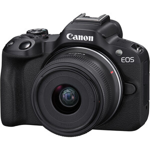 Canon EOS R50 RF-S 18-45mm + 75-300mm Lens Kit - Thumbnail