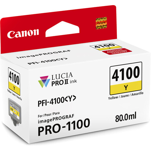 Canon INK PFI-4100 Y Yellow Mürekkep (6780C001)