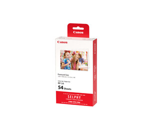 Canon - Canon RP-54 Fotoğraf Kağıdı ve Kartuş Seti (54 Yaprak, 10x15 cm)