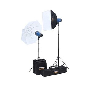 Excella - Cario İkili 200W Paraflaş Başlangıç Seti