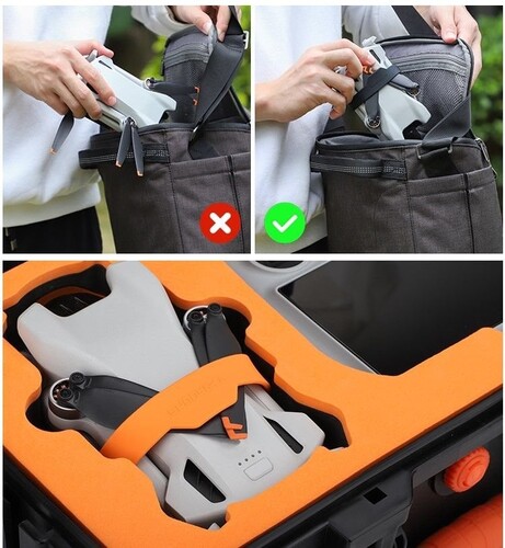 ClasCase A0113 DJI Mini 3 Pervane Sabitleyici Tutucu