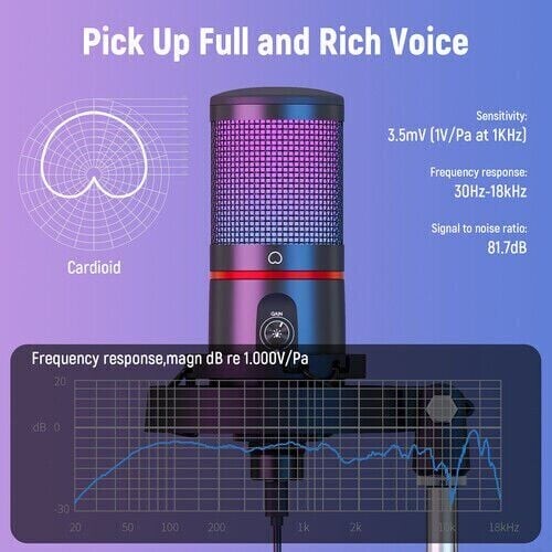 CM-25 Podcast USB Mikrofon Seti