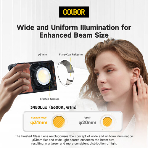 Colbor W100 Kit Bi-Color Led Video Işığı