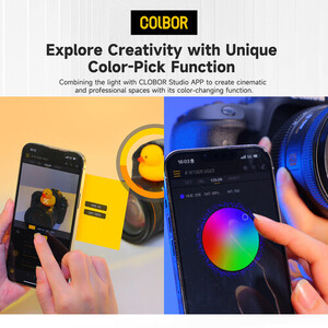Colbor W100R Kit RGB Led Video Işığı - Thumbnail
