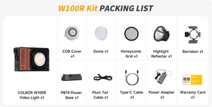 Colbor W100R Kit RGB Led Video Işığı - Thumbnail