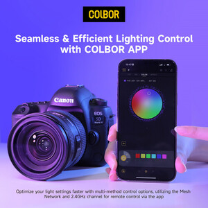 Colbor W60 Kit Bi-Color Led Video Işığı - Thumbnail