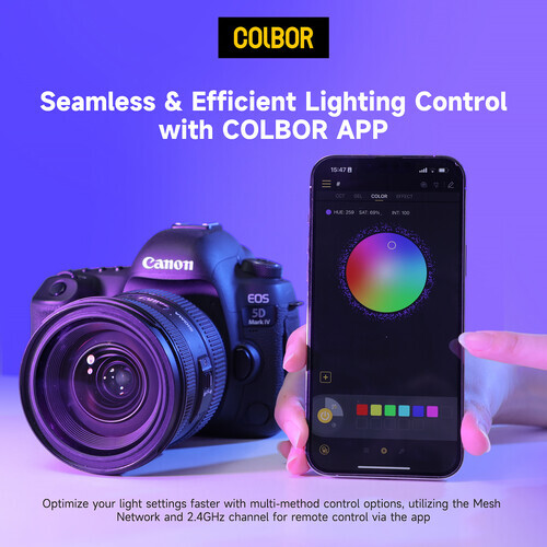 Colbor W60 Kit Bi-Color Led Video Işığı