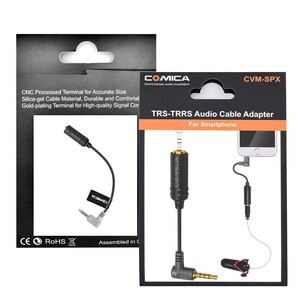 Comica CVM-SPX TRS Dişi TRRS Erkek Ses Dönüşücü Kablo - Thumbnail