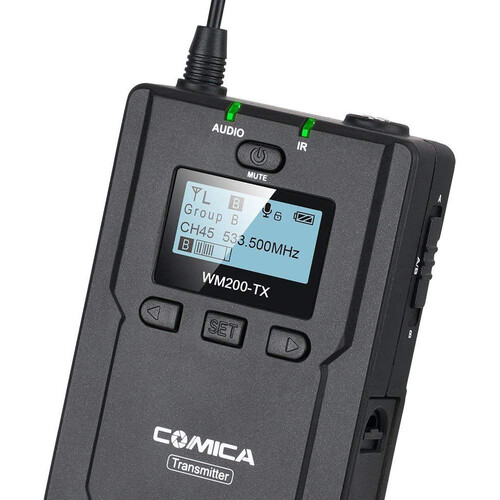 Comica CVM-WM200TX 96 Kanal 120m Yaka Vericisi Mikrofon