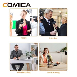 Comica HR-WM Kablosuz Mikrofon İçin El Tipi Adaptör - Thumbnail