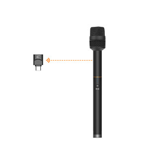 COMICA Revo S Kablosuz EL Mikrofonu USB-C Girişli Telefonlar için - Thumbnail