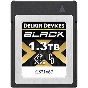 Delkin 1.3TB Black CFexpress Type-B 4.0 Hafıza Kartı - Thumbnail