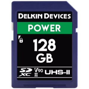 Delkin - Delkin 128GB Power SDXC UHS-II 2000X (V90) Hafıza Kartı Delkin - Delkin 128GB Power SDXC UHS-II 2000X (V90) Hafıza Kartı