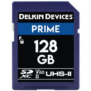 Delkin - Delkin 128GB Prime UHS-II SDXC (V60) Hafıza Kartı Delkin - Delkin 128GB Prime UHS-II SDXC (V60) Hafıza Kartı