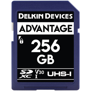 Delkin - Delkin 256GB Advantage UHS-I V30 SDXC Hafıza Kartı Delkin - Delkin 256GB Advantage UHS-I V30 SDXC Hafıza Kartı