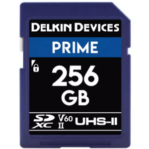 Delkin - Delkin 256GB Prime UHS-II SDXC (V60) Hafıza Kartı Delkin - Delkin 256GB Prime UHS-II SDXC (V60) Hafıza Kartı