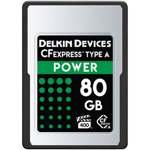 Delkin - Delkin 80GB POWER CFexpress Type A Hafıza Kartı Delkin - Delkin 80GB POWER CFexpress Type A Hafıza Kartı