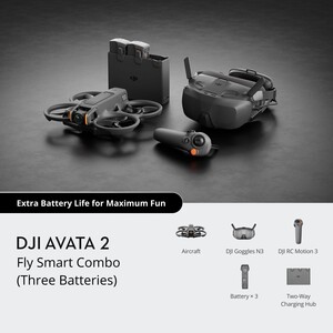 DJI - DJI Avata 2 Fly Smart Combo (3 Bataryalı) (1)