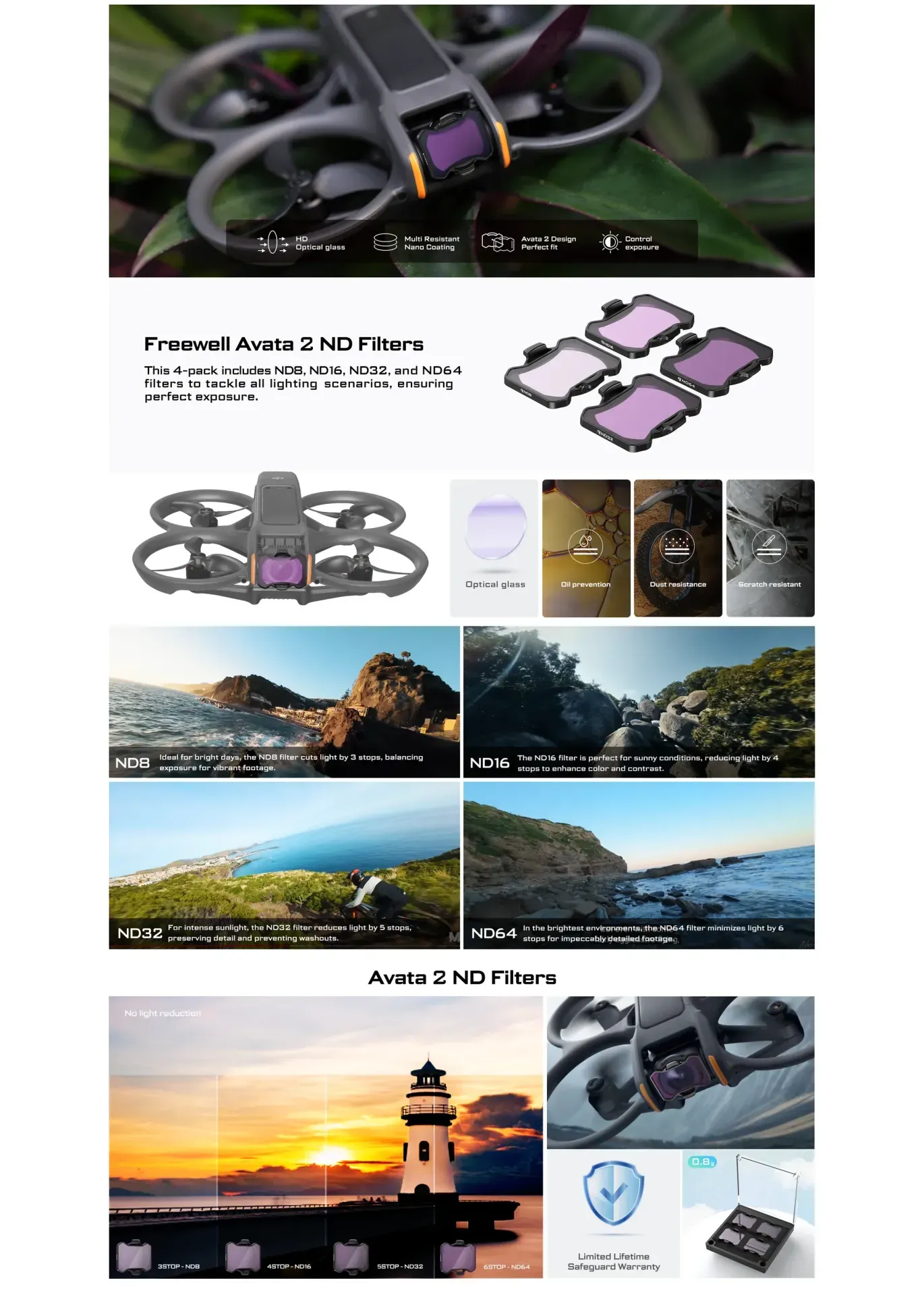 DJI AVATA/O3 AIR UNIT -STANDARD DAY - 4PACK - Thumbnail