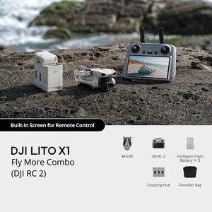 DJI - DJI Lito X1 Fly More Combo (DJI RC 2) (1)
